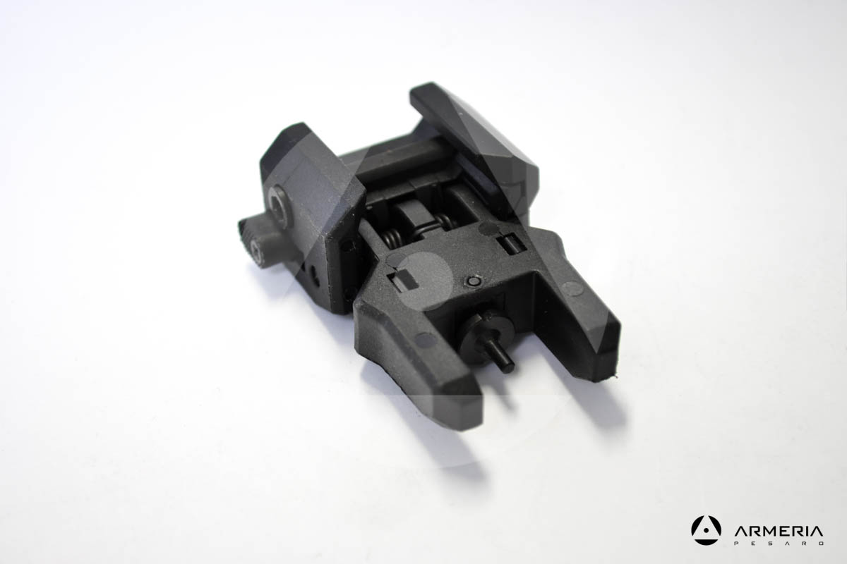 Mira metallica abbattibile posteriore CAA per fucile AR e M4