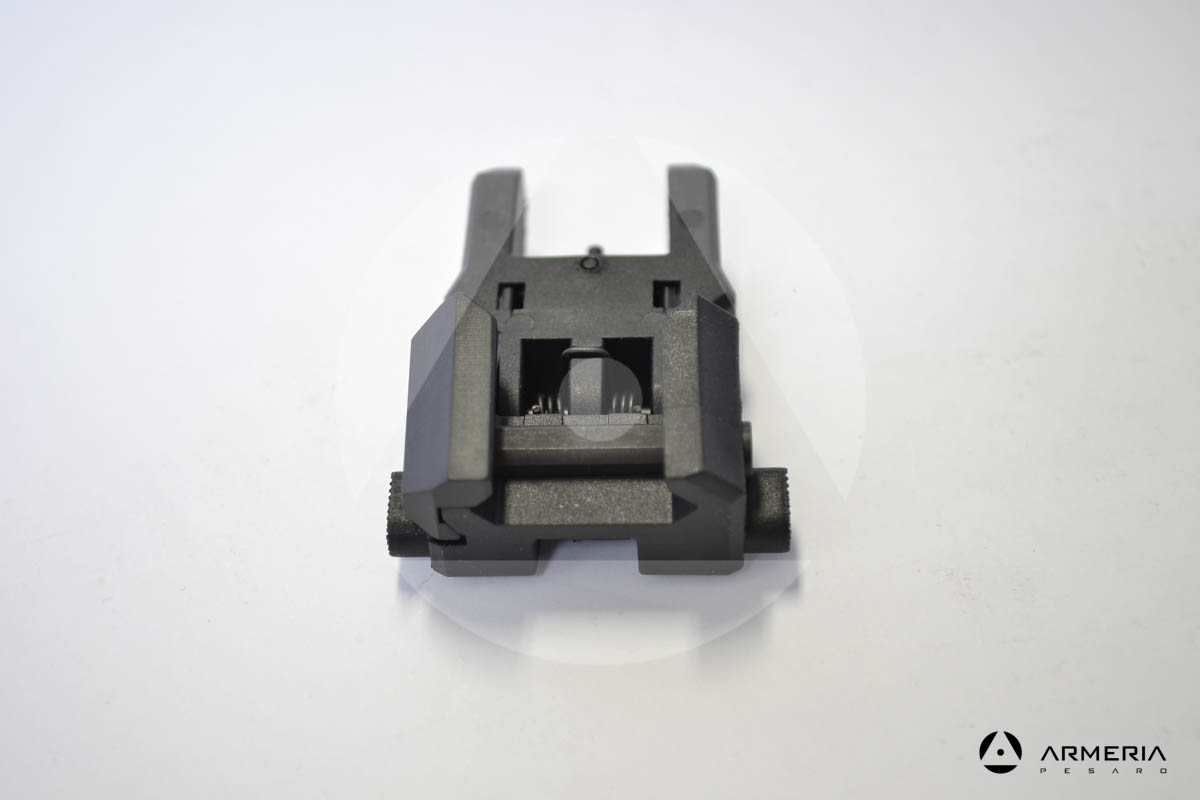 Mira metallica abbattibile posteriore CAA per fucile AR M4 alto