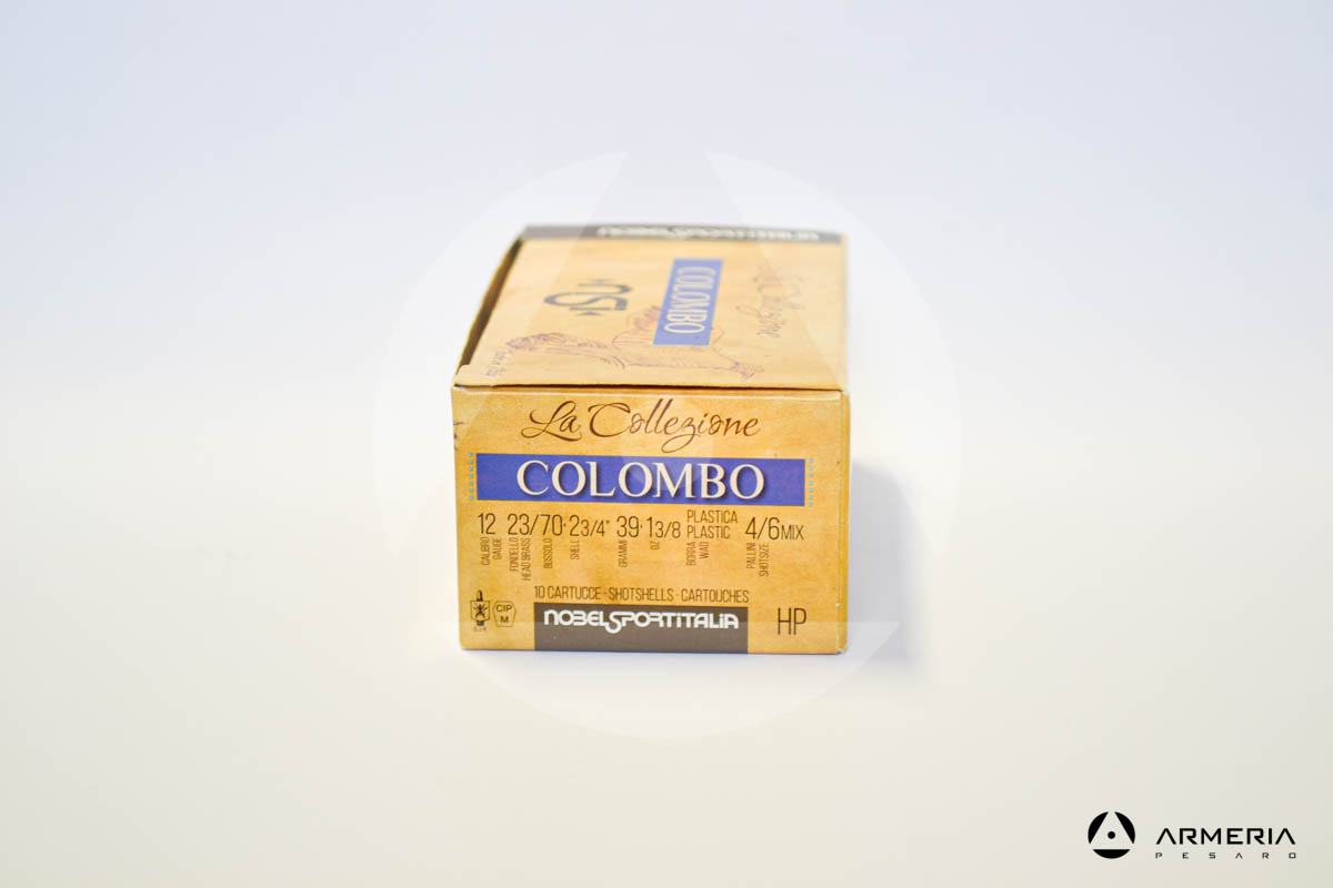 NSI Nobel Sport Italia La Collezione Colombo HP calibro 12 - Piombo 4_6 Mix - 10 cartucce modello