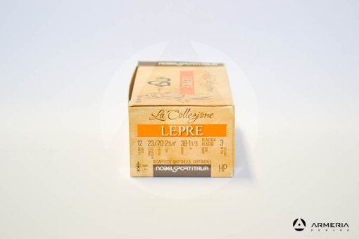 NSI Nobel Sport Italia La Collezione Lepre HP calibro 12 - Piombo 3 - 10 cartucce modello