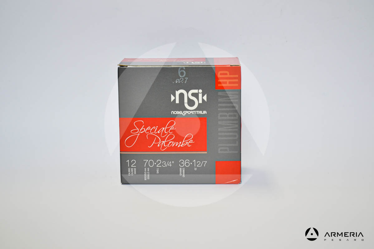 NSI Nobel Sport Italia Speciale Palombe calibro 12 - Piombo 6 - 25 cartucce