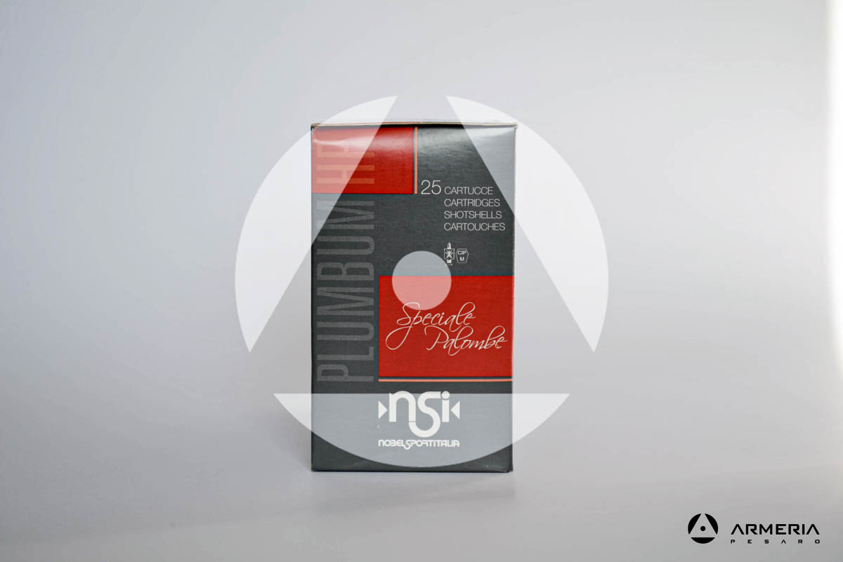 NSI Nobel Sport Italia Speciale Palombe calibro 12 - Piombo 7 - 25 cartucce lato