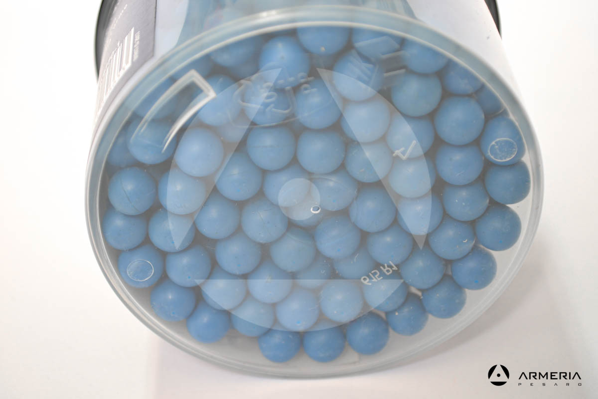 Palle gomma Umarex Powerball calibro 43 per pistola Walther T4E