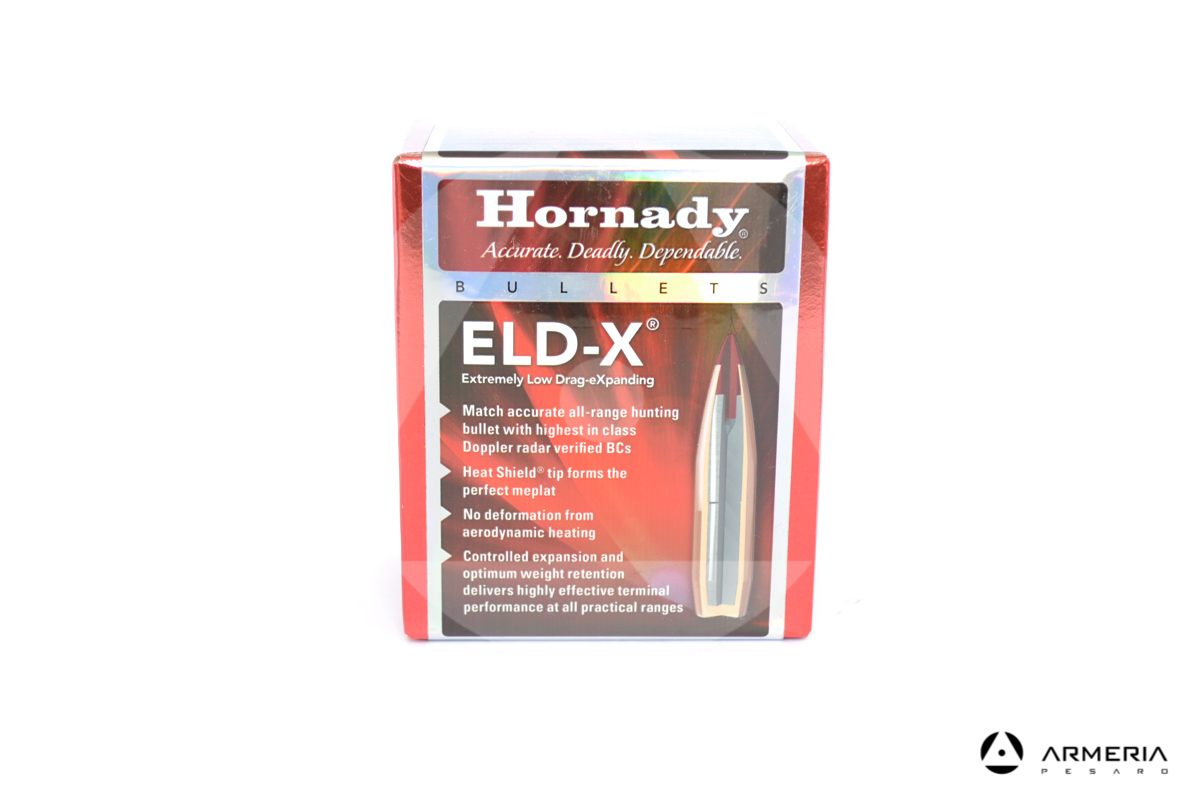 Palle ogive Hornady ELD-X calibro 30 178 grani - 100 pezzi #3074