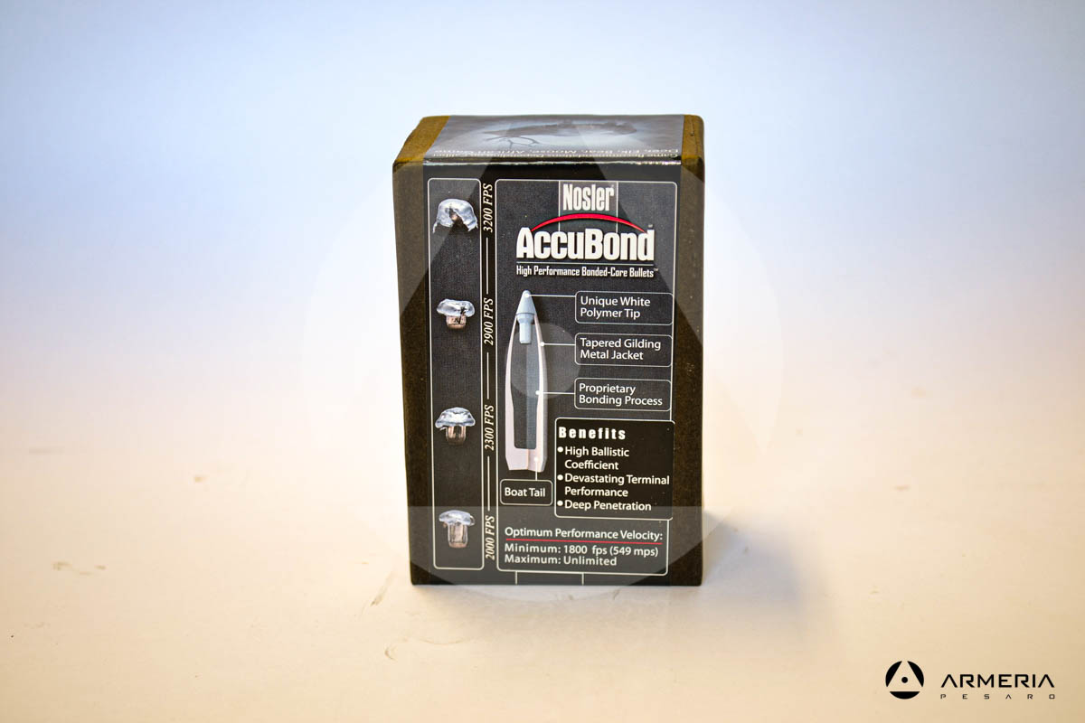 Palle ogive Nosler Accubond calibro 7 mm .284_ - 160 grani - 50 pezzi vista 1