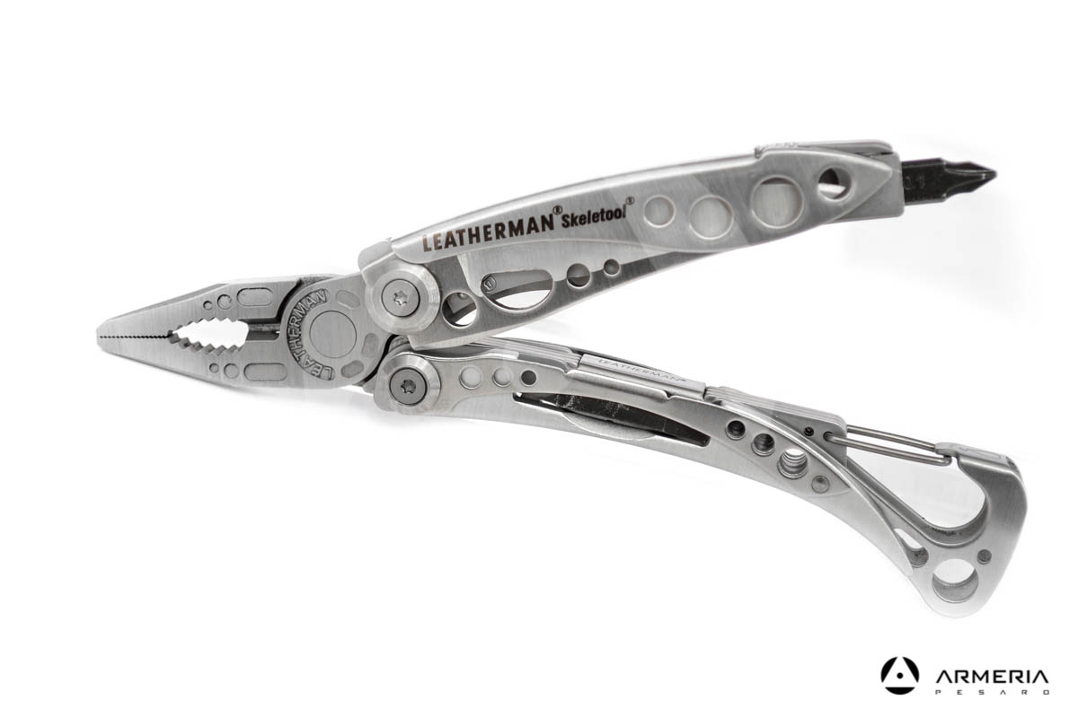 Pinza multiuso Leatherman Skeletool in acciaio