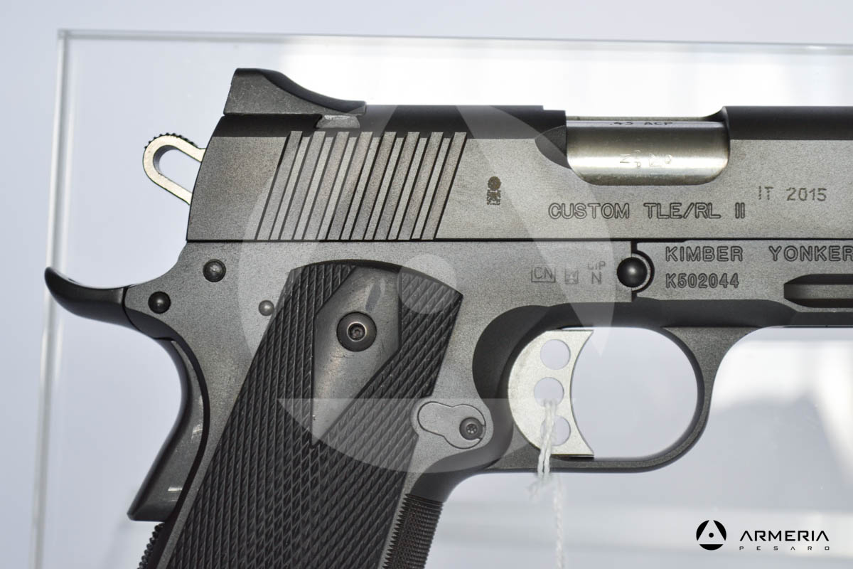 Pistola semiautomatica Kimber modello Custom TLE-FL2 calibro 45 Acp con 1 caricatore canna 5 Sportiva macro