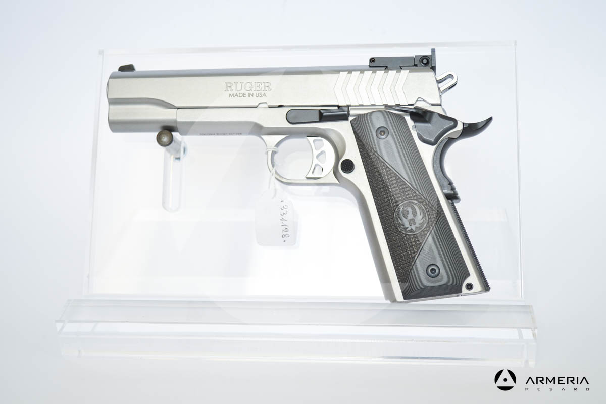 Pistola semiautomatica Ruger modello SR1911 calibro 9x21 con 1 caricatore canna 5" Sportiva Pistola semiautomatica Ruger modello SR1911 calibro 9x21 con 1 caricatore canna 5" Sportiva