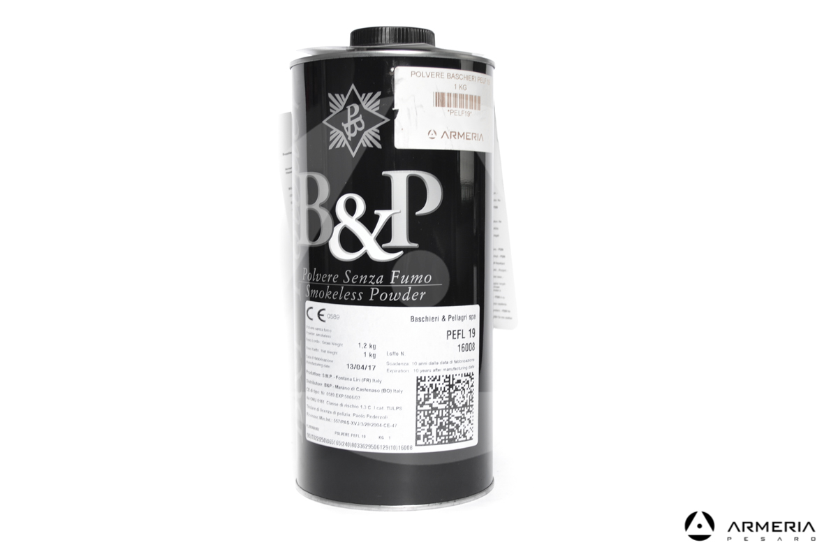 Polvere da ricarica B&P Baschieri e Pellagri PEFL 19