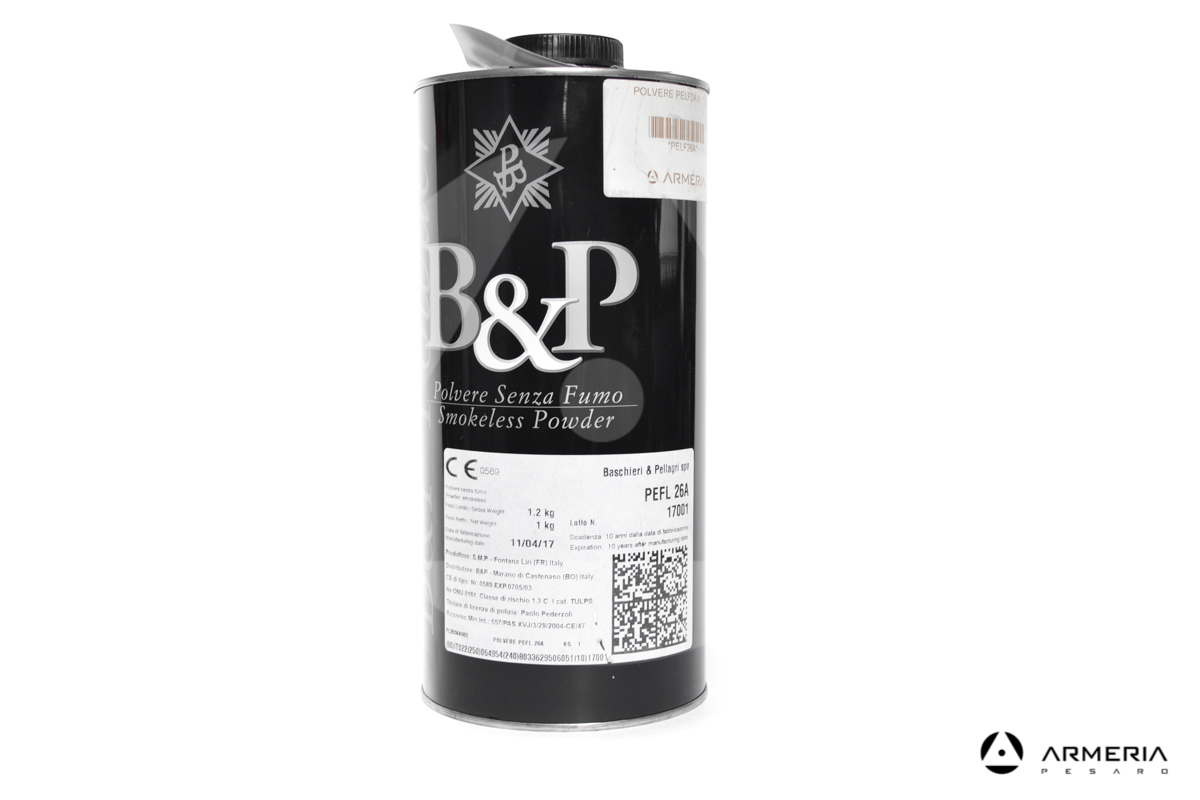 Polvere da ricarica B&P Baschieri e Pellagri PEFL 26A