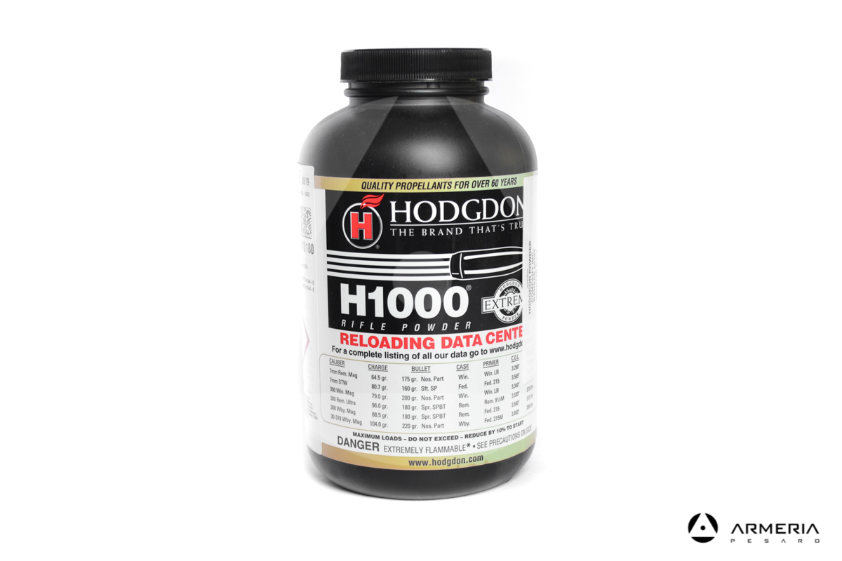 Polvere da ricarica Hodgdon H1000 Rifle Powder