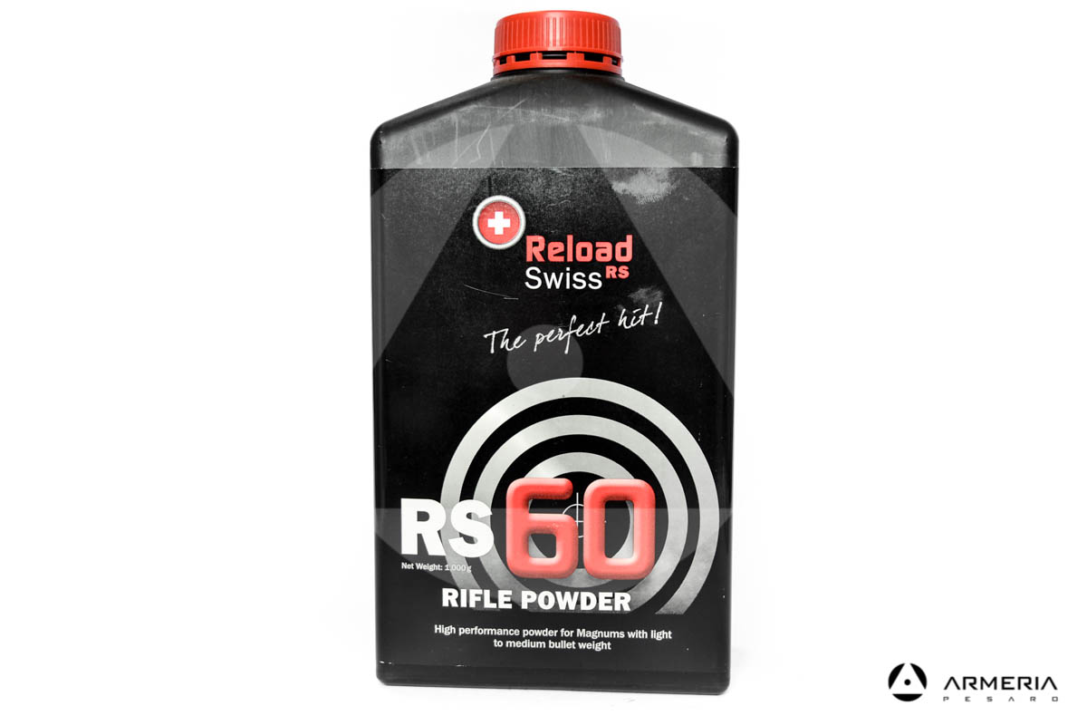 Polvere da ricarica Reload Swiss RS 60 Rifle Powder #842669