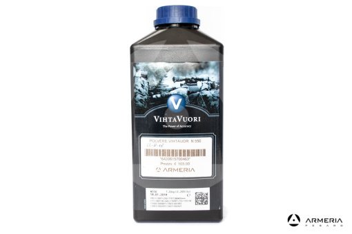 Polvere da ricarica VihtaVuori serie numero 500 tipo N550