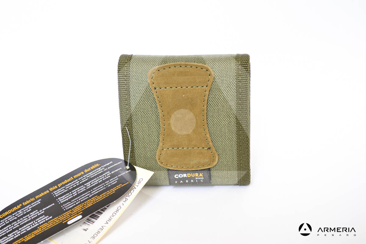 Porta cartucce munizioni Riserva equipaggiamento caccia verde retro