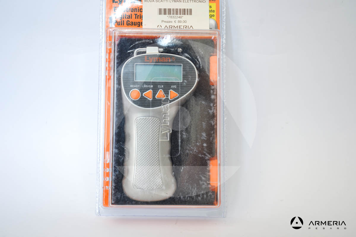Prova scatti Lyman electronic digital trigger pull gauge