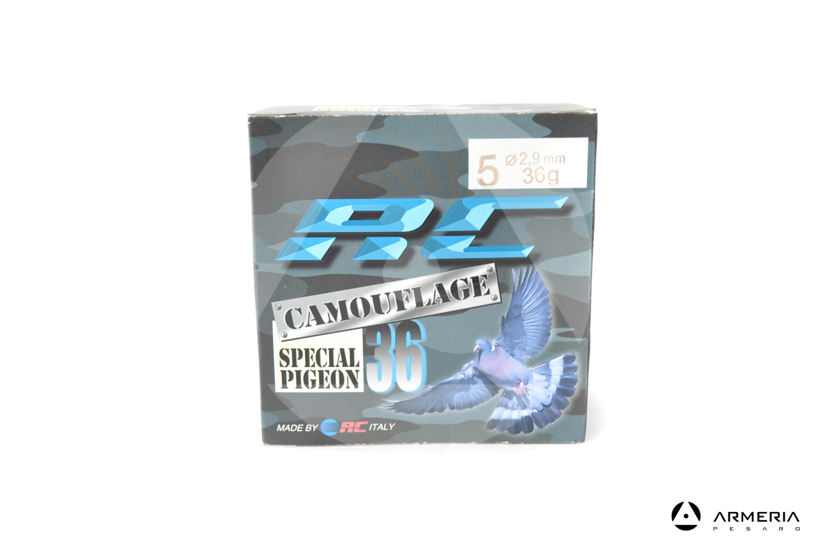 RC Camouflage Special Pigeon 36 calibro 12 - Piombo 5 - 25 cartucce
