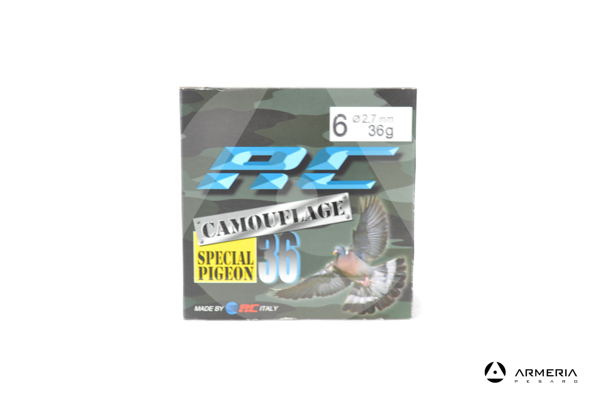 RC Camouflage Special Pigeon 36 calibro 12 - Piombo 6 - 25 cartucce