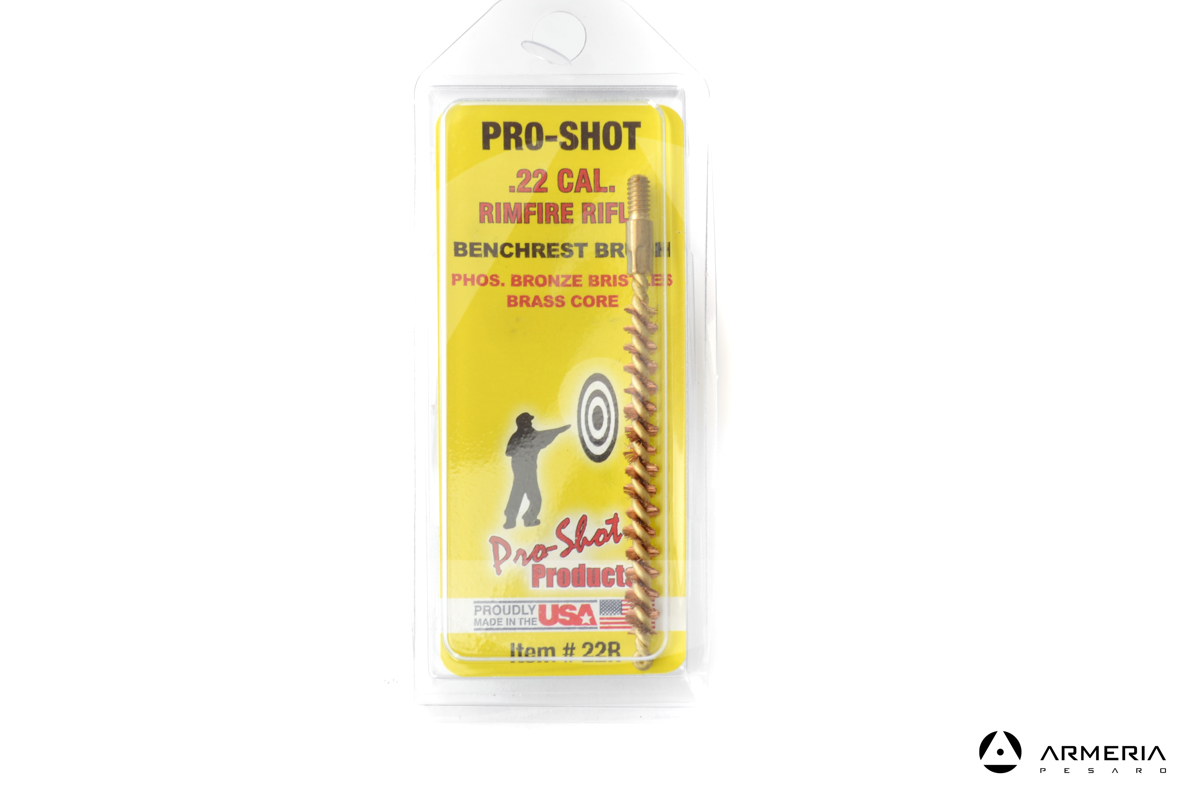 Scovolo in bronzo Pro Shot calibro 22 Rimfire Benchrest brush