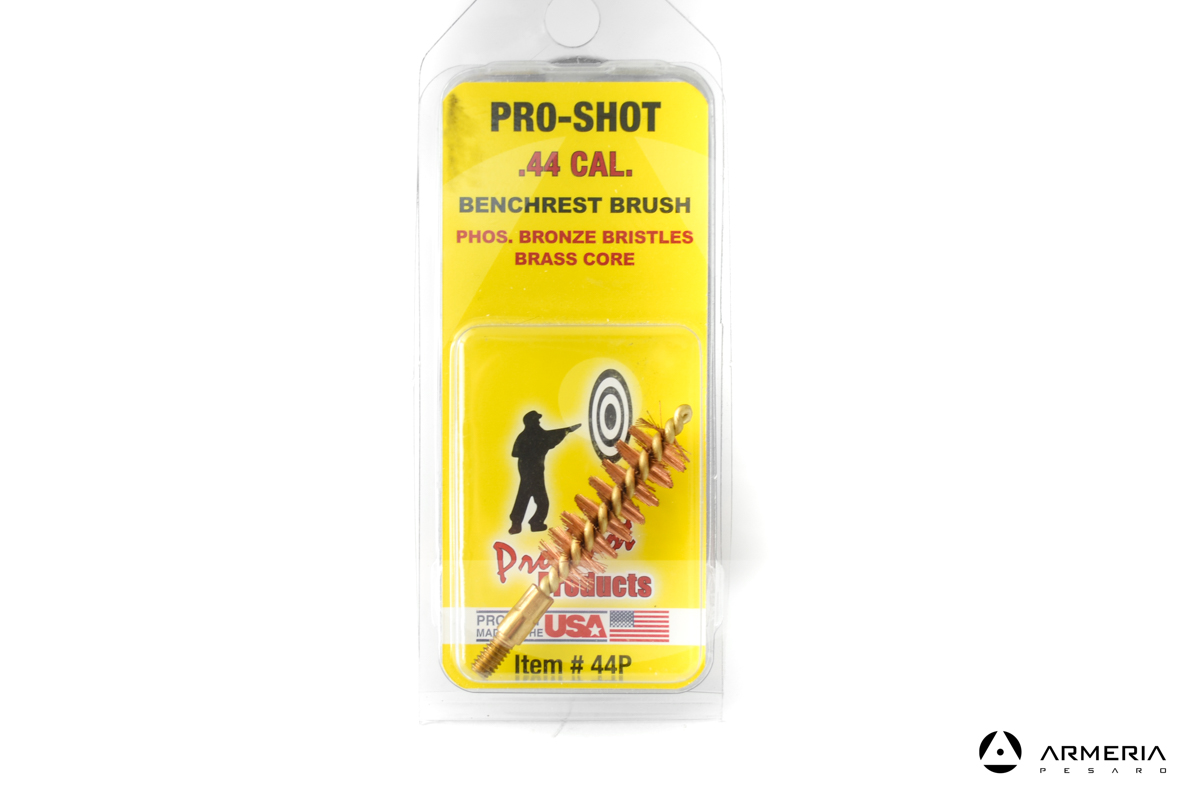 Scovolo in bronzo Pro Shot calibro 44 Benchrest brush