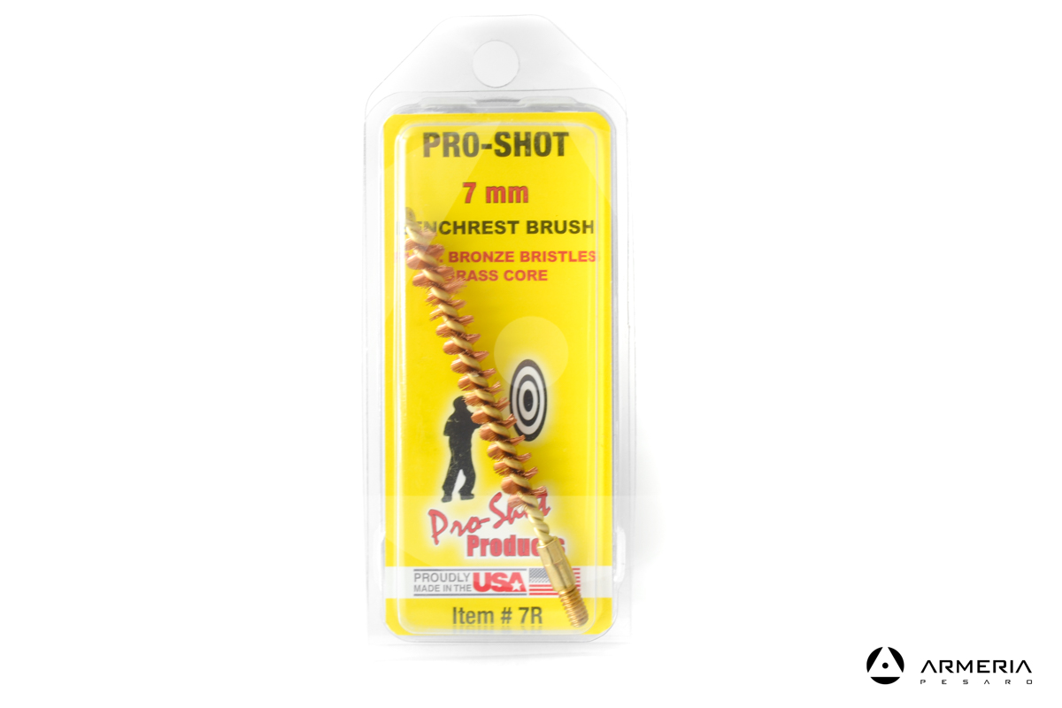 Scovolo in bronzo Pro Shot calibro 7mm Benchrest brush