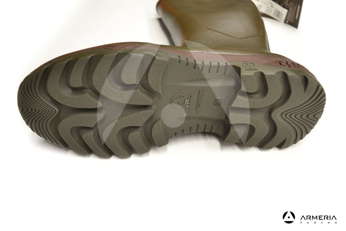 Stivale da caccia Aigle Parcours 2 Kaki taglia 45 suola