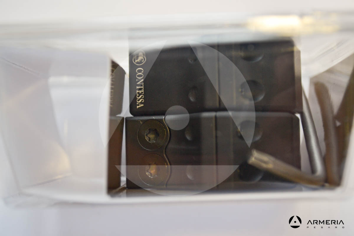 Supporti ad anello Contessa Professional scope mounts slitta Weaver - 30 mm H8 mm_1 -1