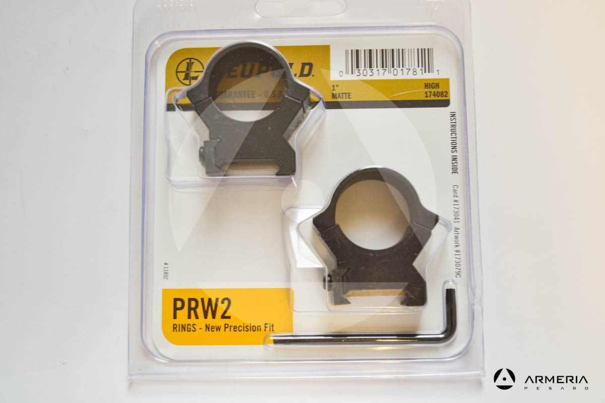 Supporti ad anello Leupold PRW2 Precision fit weaver 1_ high matte #174082 -0