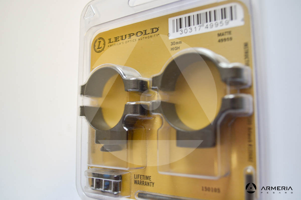 Supporti ad anello Leupold STD Standard Rings 30 mm high matte #49959-1