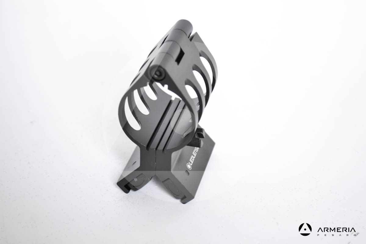 Supporto magnetico Led Lenser Magnetic mount per torcia MT10 e MT14 lato