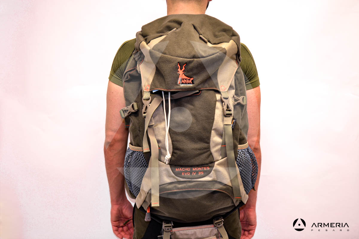 Zaino Markhor Macho Montes Evo IV 35 con supporto carabina modello Zaino Markhor Macho Montes Evo IV 35 con supporto carabina modello