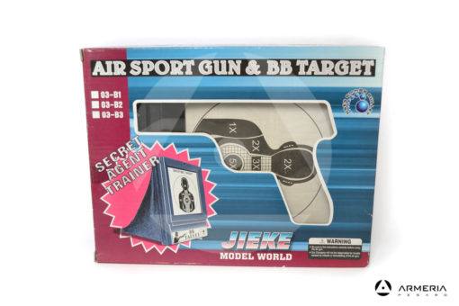 Bersaglio Air Sport Gun e BB Target Jieke con rete per raccolta pallini