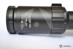 Cannocchiale Ottica da puntamento Kite KSP HD 2 X61 - BL - 1-6x24 illuminato macro