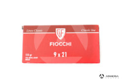 Fiocchi Linea Classic calibro 9x21 FMJ 123 grani - 50 cartucce