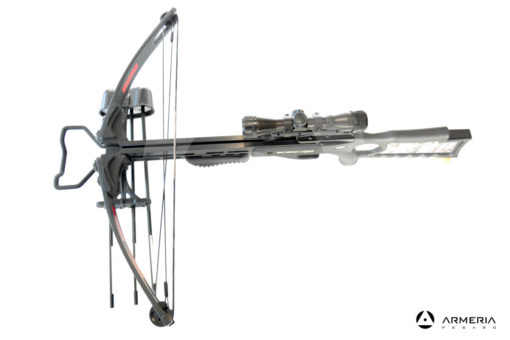 Fucile a balestra Skorpion Compound XBC-150 150 lbs con ottica e frecce