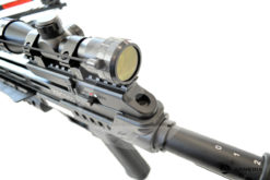 Fucile a balestra Skorpion XBC-350 colore nero con ottica e frecce lente