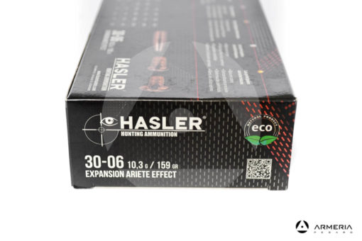 Hasler Expansion Ariete effect calibro 30-06 159 grani 20 cartucce