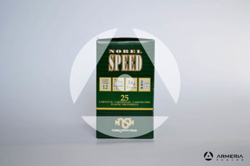 NSI Nobel Sport Italia Speed calibro 12 - Piombo 8 - 25 cartucce lato