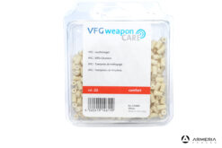 Pacco feltrini VFG Weapon Care per pulizia armi - calibro 22 - 500 pezzi