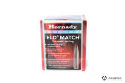 Palle ogive Hornady ELD Match calibro 30 .308″ – 208 grani – 100 pezzi #30731