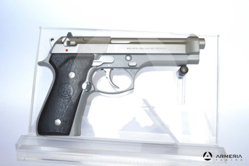 Pistola semiautomatica Beretta modello 98 FS Inox calibro 9x21 canna 5" Usata lato