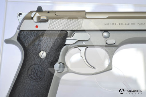 Pistola semiautomatica Beretta modello 98 FS Inox calibro 9x21 canna 5" Usata macro