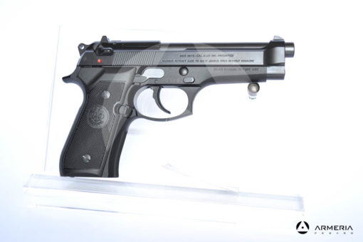 Pistola semiautomatica Beretta modello 98FS Black calibro 9x21 con 2 caricatori canna 5" lato