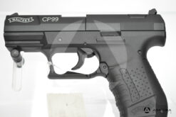 Pistola semiautomatica CO2 Walther modello CP99 calibro 4.5 black macro
