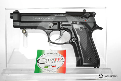 Pistola semiautomatica Chiappa M9-22 calibro 22 Sportiva Canna 5"
