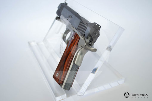 Pistola semiautomatica Kimber modello Custom 2 Bicolor calibro 9x21 con 1 caricatore canna 5" Sportiva calcio