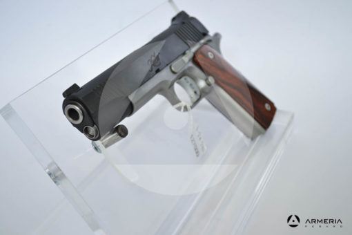 Pistola semiautomatica Kimber modello Custom 2 Bicolor calibro 9x21 con 1 caricatore canna 5" Sportiva fronte