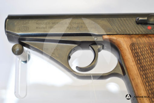 Pistola semiautomatica Mauser modello HSC calibro 7,65 Browning con 2 caricatori canna 3" Usata macro