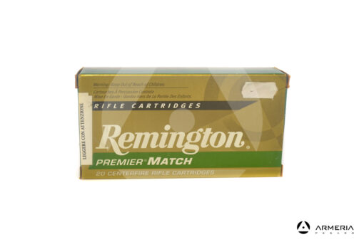 Remington Premier Match calibro 308 Win 168 grani BTHP - 20 cartucce