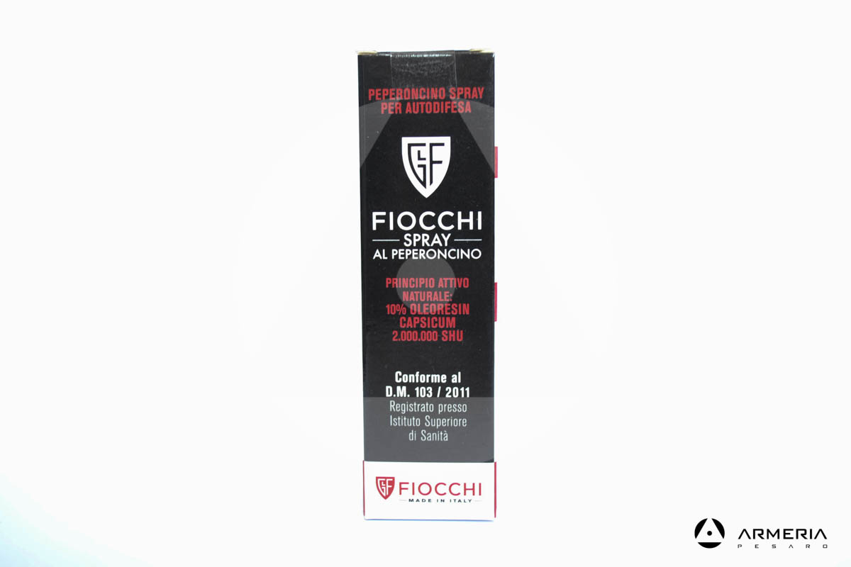 Spray irritante al peperoncino tascabile Fiocchi 10 spruzzi - Armeria Pesaro