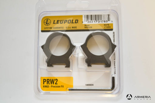 Supporti ad anello Leupold PRW2 Precision fit slitta Weaver - 30 mm - medium matte #174084 -0